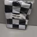 100 PCS Race Car Paper Napkin, Disposable Checkered Flag Bathroom Guest Hand Towels Black and White Dinner Napkins Decorative for Kitchen Birthday Baby Shower Racing Party Decoration (Race Car)