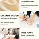 LARACE 3/4 Sleeve Shirts for Women Plus Size Tunic Dressy Top Loose Fit Flare T-Shirt (6X)