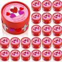 Eersida 24 Pcs Inspirational Valentine Prayer Box Craft Kit Religious Crafts Valentine's Day DIY Handmade Box for Sunday Art Activities