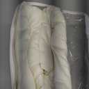 Crown Collection Luxuriate Hotel 1000-TC Hypoallergenic Ultra Soft Design 100% Egyptian Cotton Pinch Plated Duvet Cover with Zipper Colser & 2pcs Pillow Case Set (King 104x90, Ivory)