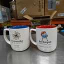 Certified International Patriotic Words 18 oz. Mugs,Set of 4