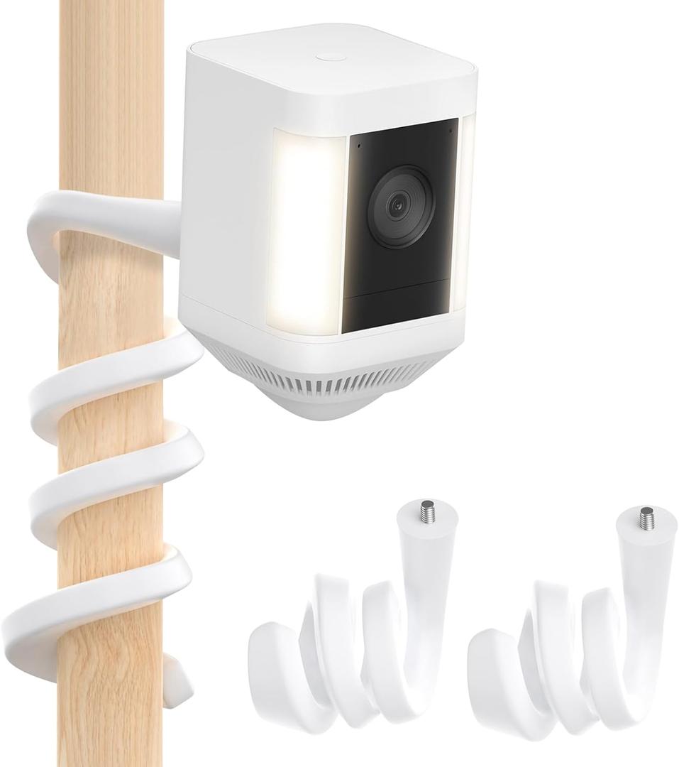 2Pack Flexible Twist Mount for Ring Stick Up Cam Battery/Plug-in 3rd Gen/Ring Outdoor Cam Plus & Ring Spotlight Cam/Pro/Plus (Battery), Easy Installation Mounting Bracket Without Drilling 2Pack Flexible Twist Mount for Ring Stick Up Cam Battery/Plug-in 3rd Gen/Ring Outdoor Cam Plus & Ring Spotlight Cam/Pro/Plus (Battery), Easy Installation Mounting Bracket Without Drilling