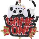 Game On!' With Soda and Chips Dangle Ornament,Resin