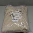 H.VERSAILTEX 100% Blackout Curtains for Bedroom Thermal Insulated Blackout Curtains 96 inch Length Heat and Full Light Blocking Curtains for Living Room with Black Liner 2 Panels Set, Fog