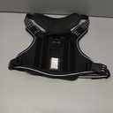 rabbitgoo Tactical Dog Harness for Large Dogs, No Pull Military Service Vest with Handle & Molle, Easy Control for Training Walking, Adjustable Reflective Straps, Black, L