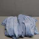 Ekouaer Robe for Women Velour Zipper Robe 3/4 Sleeves Housecoat Full Length Loungewear Long Bathrobe with Pockets. Size 3XL.