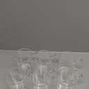 HORLIMER 16 oz Glass Coffee Mugs Set of 6, Clear Coffee Cup with Handle for Tea Cappuccino Latte Milk Juice Hot Beverages