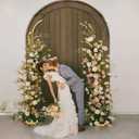 Metal Balloon Arch Stand, Set of 2 Wedding Arch Stand Flower Arch Backdrop Floral Wedding Arches for Ceremony Decorations