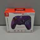 PDP Gaming Afterglow Wave Wireless Nintendo Switch Pro Controller - Officially Licensed, Nintendo Switch 2, Switch Lite/OLED, RGB LED Customization, App Controls, Rechargeable Battery Power - Purple