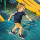 JOINFREE Toddler Sandals Kids Wide Girls Boys Aqua Athletic Sneakers Barefoot Beach Sandals Quicky-Dry Non-slip Outdoor Water Sports Hiking Sandals Summer Water Shoes for Pool River Swim 12.5-13 Wide Little Kid
