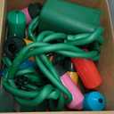 Fokuboo Christmas Decorations - 17Ft Christmas Giant Socket String Lights, with C26 Waterproof Jumbo Multicolored Light Bulb for Outdoor Indoor Outside Holiday Yard Garden Decor, 10 Lights