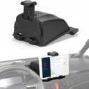 KEMIMOTO Tablet Mount Storage Box Compatible with 2023+ CFMOTO ZForce 950 Sport & Trail/ZForce 800 Trail G2, Electric Device GPS Mount Phone Holder Adjustable Navigation Tablet Holder