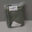 Biscaynebay Square Tablecloth 60x60 Inch-Sage Card Fabric Table Cover-Small Folding Tablecloths Linen Water Resistant Washable for Kitchen Dining Picnic Patio Outdoor Party Restaurant Tables