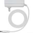 12V 3A Power Supply for Neon LED Light Strip, CCTV Security Camera - AC/DC Adapter, 10 Feet Charger Cord, 5.5mm X 2.1mm Barrel Plug, White