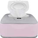 Baby Wet Wipes Warmer & Dispenser, Holder and Case - Purple, Playful/Cute, with Easy Press On/Off Switch, Holds 100 Wipes, Worldwide Use