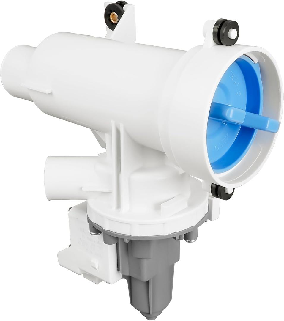WH11X29539 Wahser Drain Pump and Filter Fits GE Front Load Washers GFW550SPN2DG, Replaces B25-3A04, 4962370, AP6986715, EAP16217203, PD00065822, PS16217203
