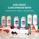 Hiball Clean Energy Seltzer Water, Caffeinated Sparkling Water Made with Vitamin B12 and Vitamin B6, Sugar Free 16 Fl Oz (Pack of 8), Blackberry