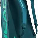 HEAD Tour Racquet Bag M (6R) Tennis Bag - Holds Up to 6 Racquets, CCT+ Climate Control Technology, 2 Main Compartments, Shoe Pocket & Backpack Carry System, Medium