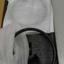 TQKAG 8-Pieces Bathroom Hardware Set Matte Black SUS304 Stainless Steel Bath Towel Bar Set 23.6 Inch Round Bathroom Accessories Kit Wall Mounted