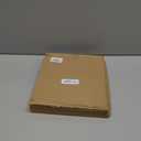 8x10 Picture Frame with Mat for 5x7, Wavy Edge Wooden Real Glass Photo Frame for Tabletop and Wall Hanging, White, 1 Pack