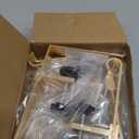 2 in 1 Garland Hangers and Fireplace Stocking Holders, Adjustable No Drill Mantle Hooks for Christmas Xmas Fireplace Garland Mantle for Holiday Home Decoration (white-4PCS)