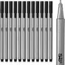 Mr. Pen - Black Fineliner Pens, 7 Pack, Fine Point, Fine Liners, Art & School Supplies, Bible Journaling