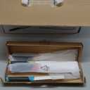 Smart Cutting Board and Knife Set,Self Cleaning Cutting Board and Knife Set with 4 Stainless Steel Knives,4 Color Coded Cutting Boards