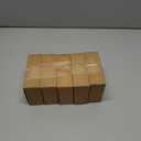 5 x Vitalizart Camel Velvet Ribbon Set 3/8"" x 15 Yd Wooden Spool Fabric Trim 3 Rolls * 5 Yd for Christmas Wreath Decoration Handmade Craft Ornaments Gift Wrapping & Bow Making