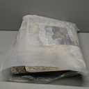 UERMEI 5x7 Area Rug Living Room Rugs - Washable Neutral Modern Abstract Soft Thin Large Rug Indoor Floor No Slip Rug Carpet for Bedroom Under Dining Table Home Office Decor - Golden Grey