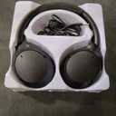 Noise-Canceling Bluetooth Headphones: Wireless & Wired Universal Headset with Long Battery Life Black