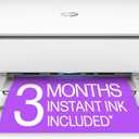 HP ENVY 6000e Wireless Color Inkjet Printer, Print, scan, copy, Easy setup, Mobile printing, Best-for-home,  white