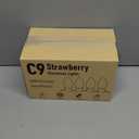 Brightown Smart C9 Christmas Lights Outdoor, 100 LED RGB C9 String Light with Remote, App Control, Music Sync, Connectable Waterproof Christmas Lights for House Tree Patio Holiday Xmas Decor