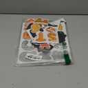 36 Pieces Christmas Magnets Supplies Xmas Refrigerator Magnetic Merry Christmas Fridge Magnet Stickers Happy Holiday Decoration for Car Mailbox Locker Fridge Cabinets Home Decor (Gingerbread)