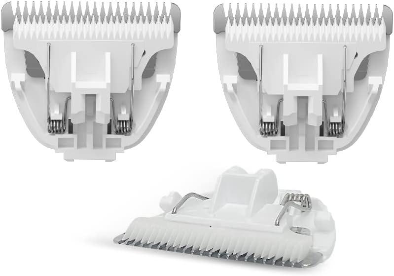 3-Packs Home Professional Pet Dog Cat Grooming Clipper Replacement Blades Only (Ap005-3p-blades)