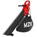 MZK 3 in 1 Electric Leaf Blower Corded, Leaf Vacuum and Leaf Mulcher, 460 CFM, 167 MPH Airflow, Corded Blowers with 40L Leaf Collection Bag for Yard, Garden