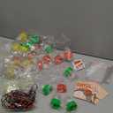 24 Set Basketball Party Favor Set Mini Finger Basketball Games Basketball Bracelets and Stickers with Gift Bags Sport Fans Team Gift for Sport Basketball Team Lovers Players Gifts Sport Accessories