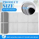 Tinideya 1 Roll Drainage Pool Floor Mat, Non Slip PVC Swimming Pool Mat, Slim Width Waterproof Flooring Accessories Easy to Cut for Outdoor Indoor Deck Shower Balcony Garage Home Use (Grey,1 x 10 ft)