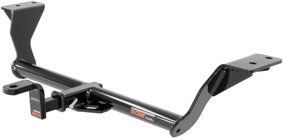 CURT 114123 Class 1 Trailer Hitch with Ball Mount, 1-1/4-In Receiver, Compatible with Select Golf, GTI