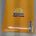 Sunheir Washable Pee Pads for Dogs , Thick Heavy Absorbency Reusable, Prevent Leakage, Waterproof , Non-Slip Pee Pads for Puppy Playpen, Crate, Whelping Box, Potty Training, Grey, 2 packs (Leaves - Deep Grey)