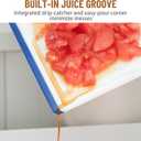 Cutting Board, Extra Large Cutting Boards for Kitchen Chopping Board with Juice Grooves, Kikcoin