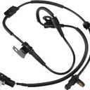 ABS Wheel Speed Sensor Compatible for Kia Optima 2012-2016 2.0L 2.4L, Custom Plastic Black Front Left Driver Side No.59810-4C000 Item Replacement