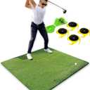 Tee Claw Golf Tee Holder, Golf Mat Tee, Golf Alignment String, Baseball Agility Training for Indoor and Outdoor, Made in The USA.