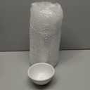 Tioncy 20 Pack Melamine Bowl Set 10 oz White Soup Bowls Set All Purpose Soup Salad Dessert Bowls Round Unbreakable Durable, Dishwasher Safe, Ideal for Weddings Everyday Meals