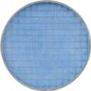 Vent Systems 8" Filter Replacement - Duct Filter - G4 Class Filtration Purifier System with Steel Mesh Screen - Air Vent Filters for Dust Collection/Air Purification - Rigid/Flexible Vent Hose