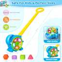 Musical Toy for Kids 1, 2 Year Old Boys Girls, Montessori Educational Learning Toy with Sound, Lights & Shape Sorter for Toddler Age 1-2, First Christmas 1st Birthday Gift for Baby 12-18 Months