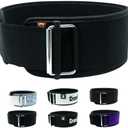 2POOD 4" Weightlifting Belt | CrossFit Weightlifting Belt | 4-inch Wide and Built for Support, Flexibility, and The Ability to Cross Train Easily (XS (29.5" - 31.5"), Black)