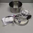 Cat Water Fountain Stainless Steel: 74oz/2.2L Cat Fountain for Drinking - Pet Water Fountain for Cats Inside - Quiet Cats Water Bowl Dispenser - Kitty Drinking Fountains - for Pets& Small Animals