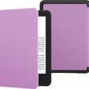 MoKo Case Fits 6" All-New Kindle (11th Generation-2024/2022 Release), Lightweight Shell Cover with Auto Wake/Sleep for Kindle 2024/2022 11th Gen e-Reader, Purple