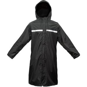 LOOGU Rain Jacket with Hood, Lightweight Long Raincoat, Camo Rain Poncho Waterproof for Men