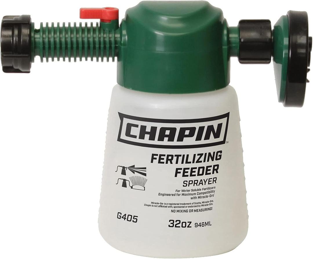 Chapin G405 Fertilizer Feeder Hose End for Dry and Water Soluble Fertilizers, (1 Sprayer/Package)